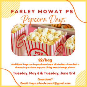 popcorn sale poster