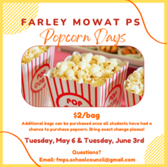 popcorn sale poster